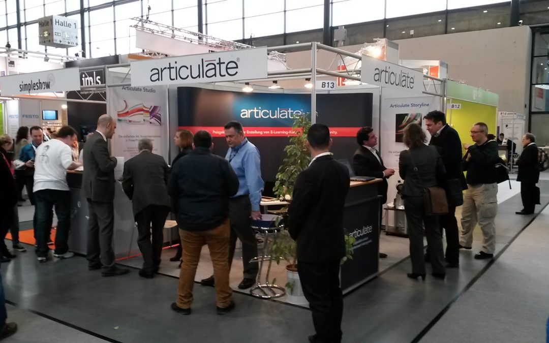 We’re representing Articulate at Learntec