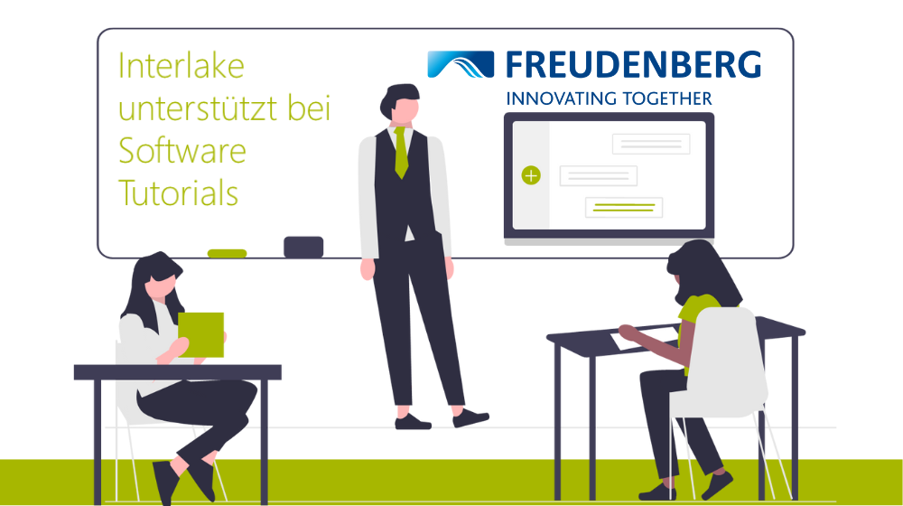 Case Study: Interlake unterstützt Freudenberg bei Software-Tutorials