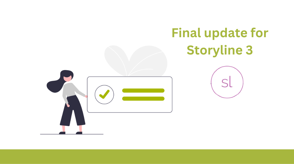 Final update for Storyline 3