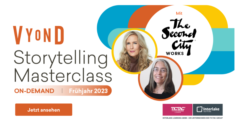 Vyond Storytelling Masterclass – Frühjahr 2023